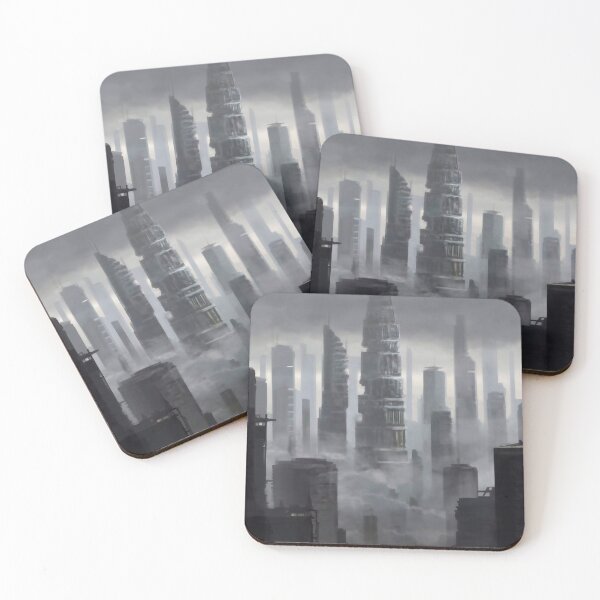 Item preview, Smog settled over the big city designed and sold by M-Y-A-R-T-.