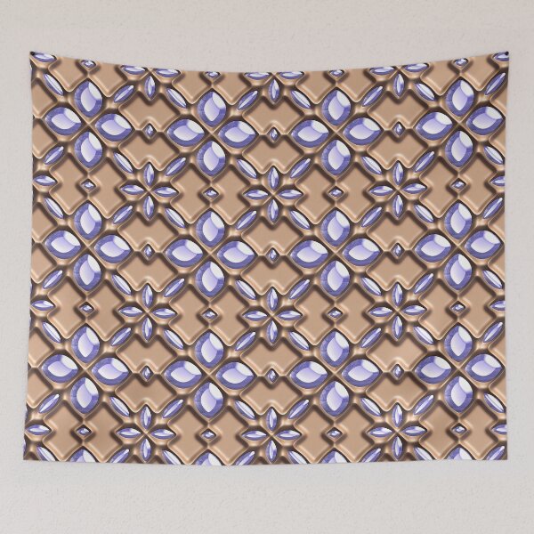 Item preview, Eye-Catching Geometric Seamless Pattern - Perfect for Fabric, Wallpaper & More! designed and sold by gallofoto.