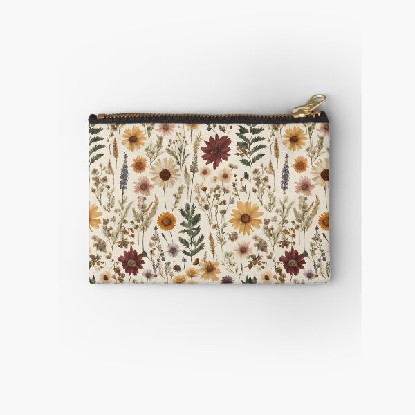 Item preview, Pressed Boho Wildflowers Cottagecore Botanical Floral Pattern designed and sold by Trendz by Ami.