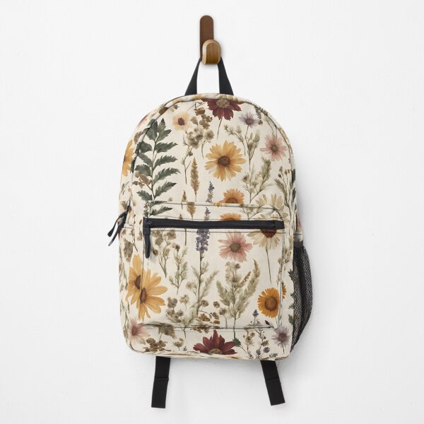 Item preview, Pressed Boho Wildflowers Cottagecore Botanical Floral Pattern designed and sold by Trendz by Ami.
