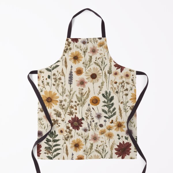 Item preview, Pressed Boho Wildflowers Cottagecore Botanical Floral Pattern designed and sold by Trendz by Ami.