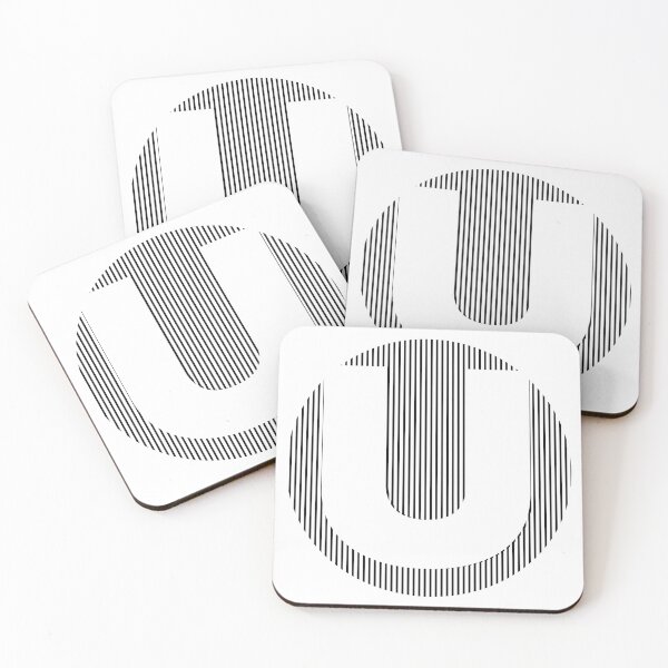 Item preview, LETTER-WHITE-U designed and sold by LionsTeam.