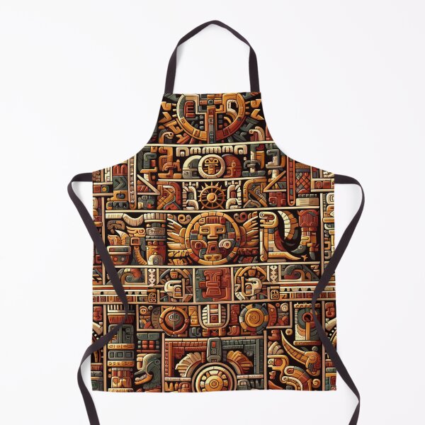 Item preview, seamless pattern ancient maya tribe designed and sold by rizaldz.
