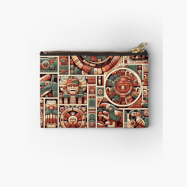 Item preview, seamless pattern ancient maya tribe designed and sold by rizaldz.