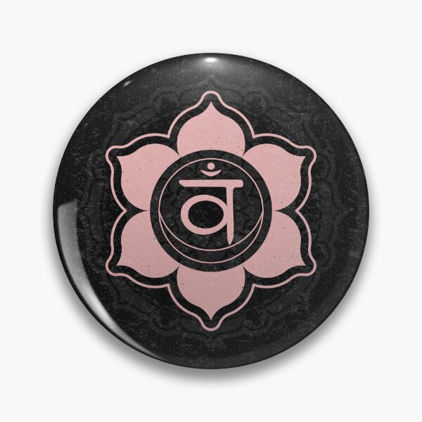 Item preview, Sacral Chakra Mandala - Coal + Rose designed and sold by Irene Estelle.