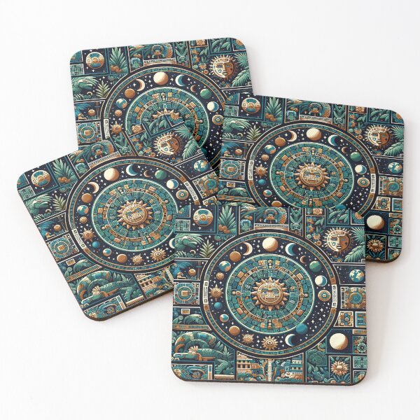 Item preview, seamless pattern ancient maya tribe designed and sold by rizaldz.