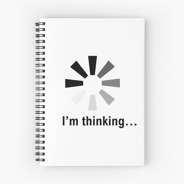 Item preview, I Am Thinking loading Graphic Typography Design designed and sold by ironpalette.
