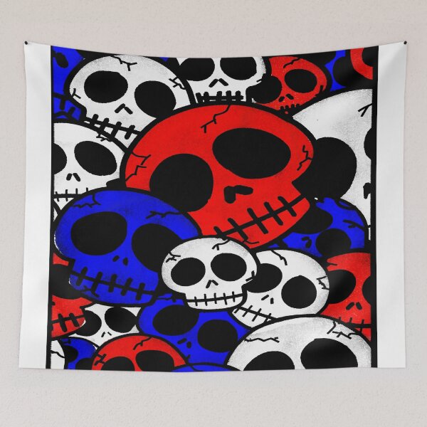 Item preview, “Merica Skull designed and sold by BerryBerryBaby.
