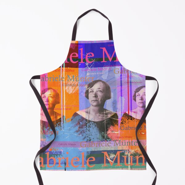 Item preview, Gabriele Münter portrait, well-known German artist, aesthetic designed and sold by Mauswohn.