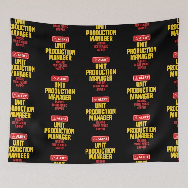 Item preview, Unit Production Manager Making Movie Magic Happen designed and sold by NermilioDesigns.