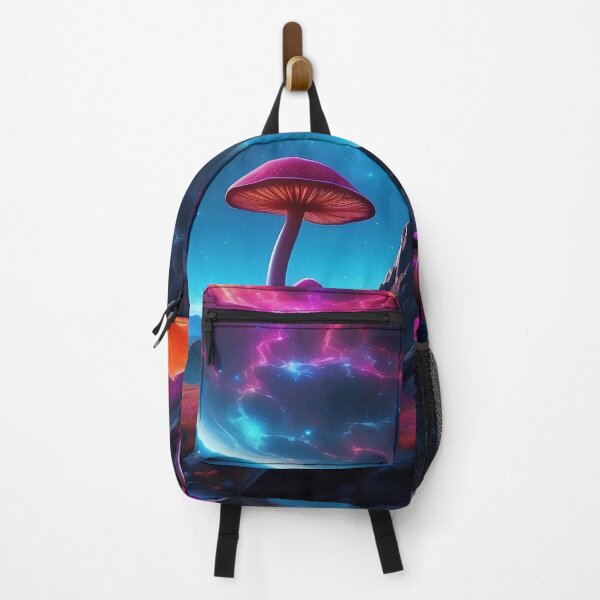 Item preview, Mystical Mycology: Neon Shrooms Under Celestial Skies designed and sold by ArtComixHaven.