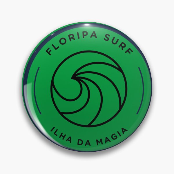 Item preview, Floripa Surfing - Ilha da Magia - Santa Catarina, Florianópolis, Brazil retro vintage design designed and sold by Intermundium.
