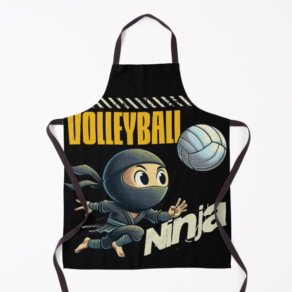 Item preview, VOLLEYBALL NINJA - CUTE KWAII LITTLE VOLLEYBAL PLAYER designed and sold by justyna-s28.