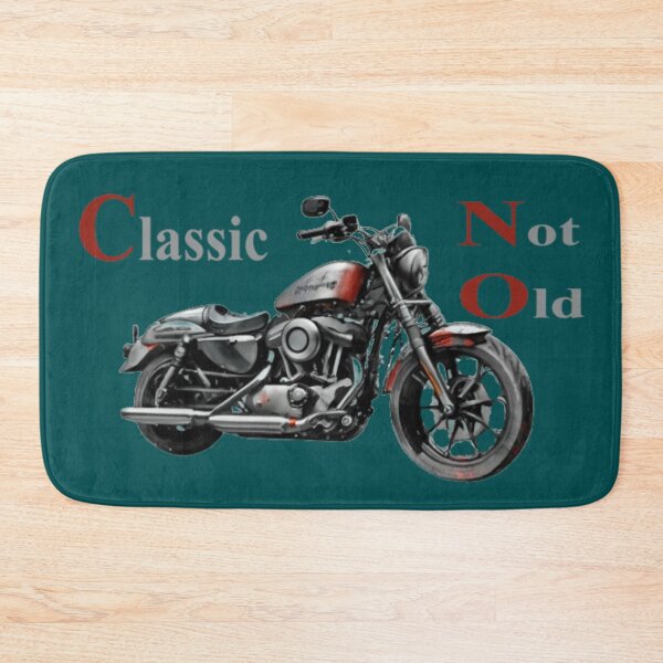 Item preview, Classic motorcycle with the text 'Classic, not old.' designed and sold by Tomasz  Siennicki.