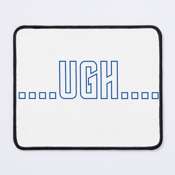 Item preview, Minimalistic 'UGH' Typography Design with Square Elements designed and sold by ironpalette.
