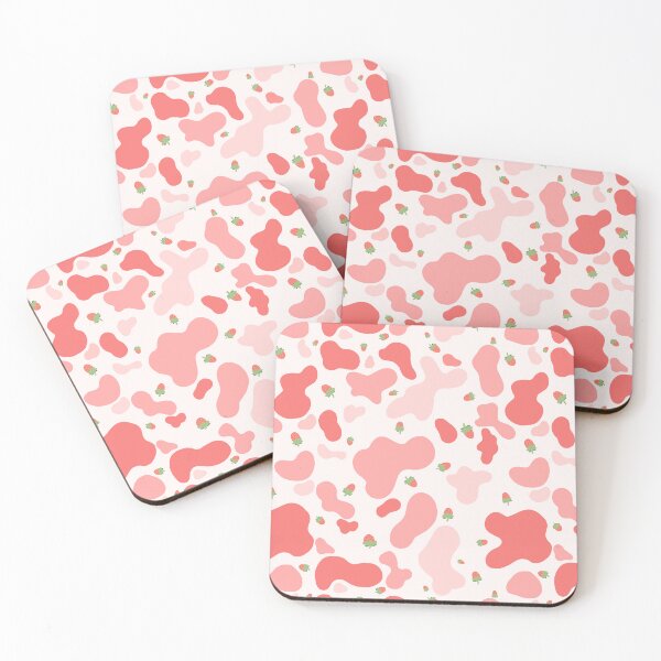 Item preview, Strawberry Milk Cow Print designed and sold by HighFives555.