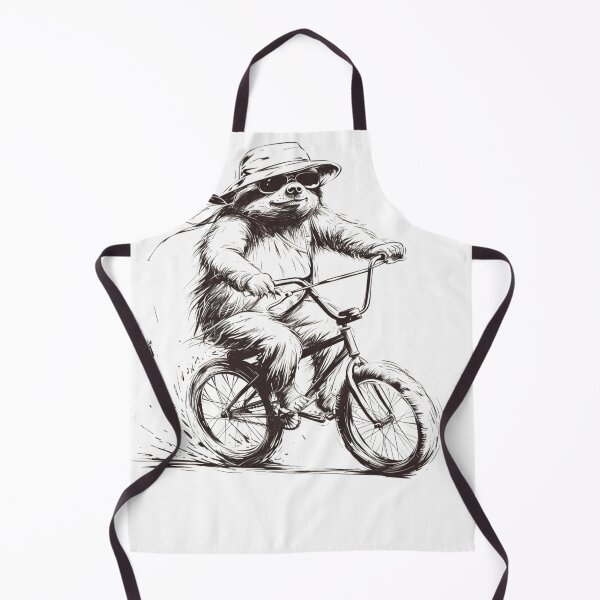 Item preview, Perezoso andando en bicicleta designed and sold by Revived Design.