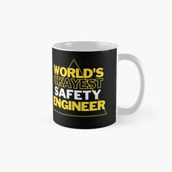 Item preview, World's Okayest Safety Engineer designed and sold by Rislam.