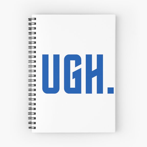 Item preview, Minimalistic 'UGH' Typography Design with Square Elements designed and sold by ironpalette.