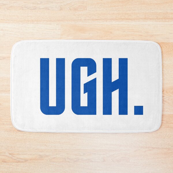 Item preview, Minimalistic 'UGH' Typography Design with Square Elements designed and sold by ironpalette.