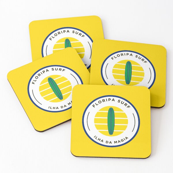 Item preview, Floripa Surf - Ilha da Magia - Santa Catarina, Florianópolis, Brazil retro vintage design designed and sold by Intermundium.
