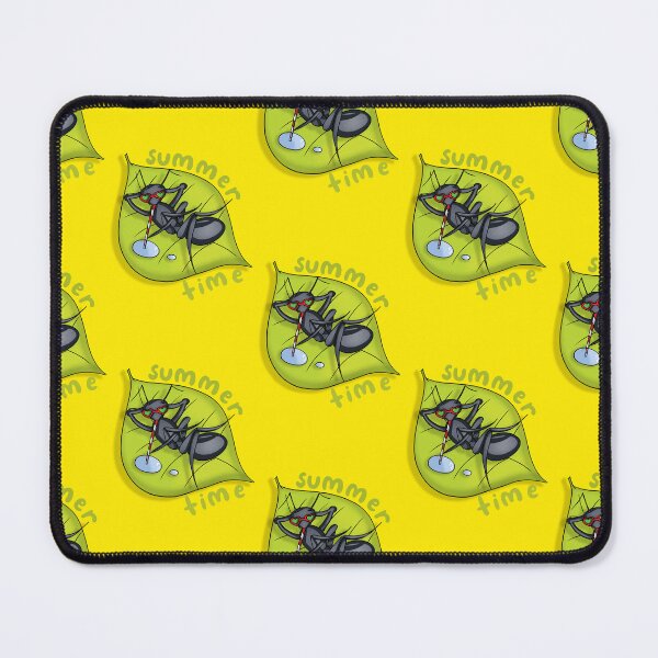 Item preview, Ant resting on a leaf and drinking water from drops through a straw designed and sold by HarridanCreates.