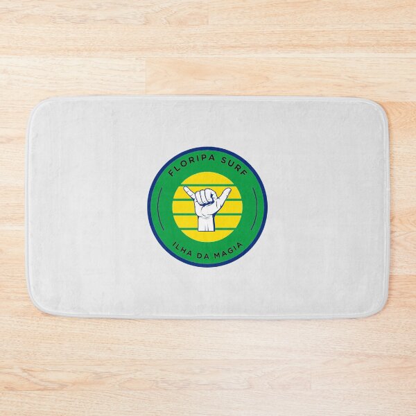 Item preview, Floripa Surf Shaka - Ilha da Magia - Santa Catarina, Florianópolis, Brazil retro vintage design designed and sold by Intermundium.