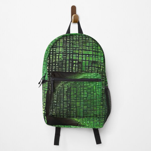Item preview, Green Matrix Code Sticker (938) designed and sold by WASjourney.