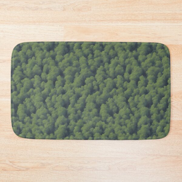Item preview, Dense green forest seamless pattern  designed and sold by nightspeed.