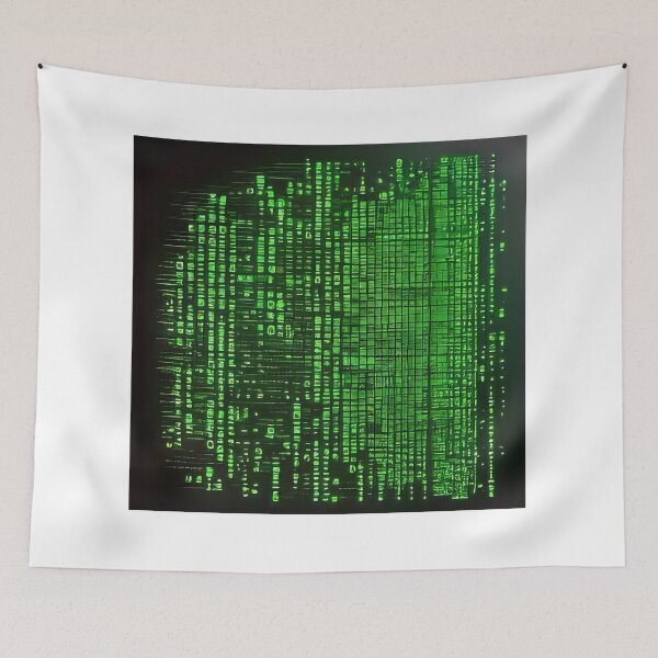 Item preview, Dynamic Matrix Sticker (939) designed and sold by WASjourney.