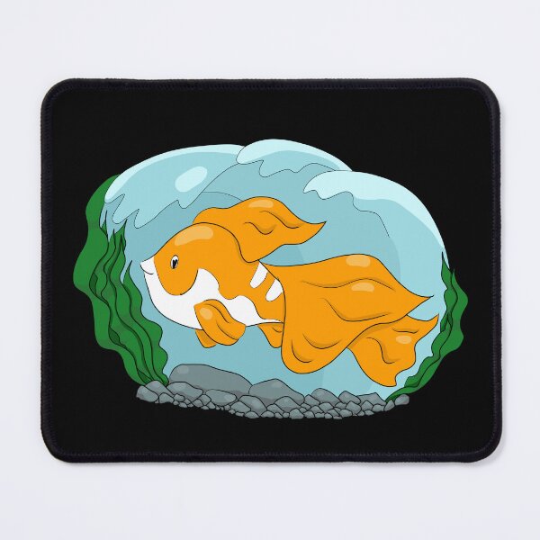 Item preview, Cute Golden And White Fish designed and sold by HugSomeNettles.