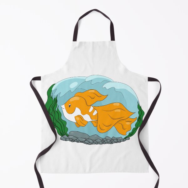 Item preview, Cute Golden And White Fish designed and sold by HugSomeNettles.