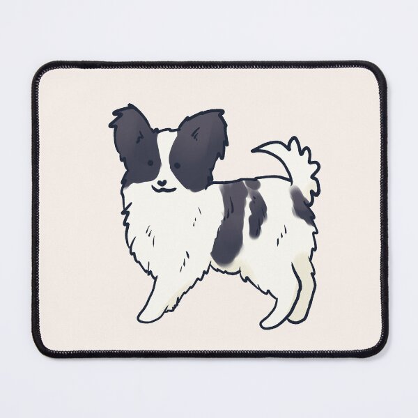 Item preview, papillon dog art designed and sold by Mayarart.