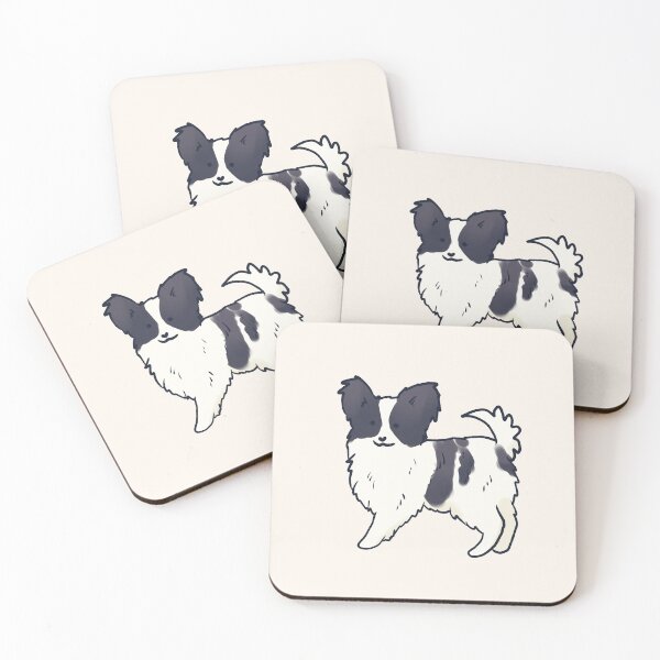 Item preview, papillon dog art designed and sold by Mayarart.