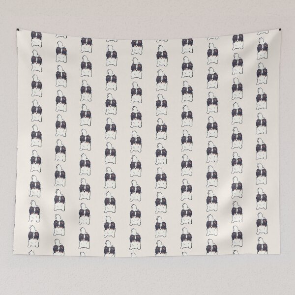 Item preview, Funny papillon dog art designed and sold by Mayarart.
