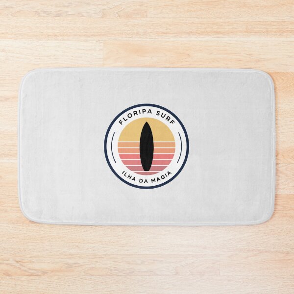 Item preview, Floripa Surf board - Ilha da Magia - Santa Catarina, Florianópolis, Brazil retro vintage design designed and sold by Intermundium.