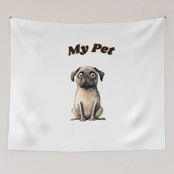 Item preview, My Pet - Pug 2 designed and sold by LittleWorldShop.