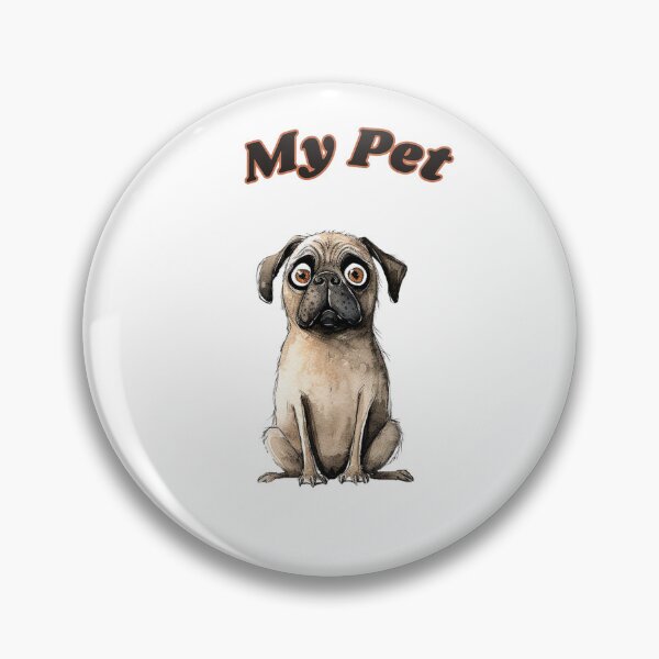 Item preview, My Pet - Pug 2 designed and sold by LittleWorldShop.