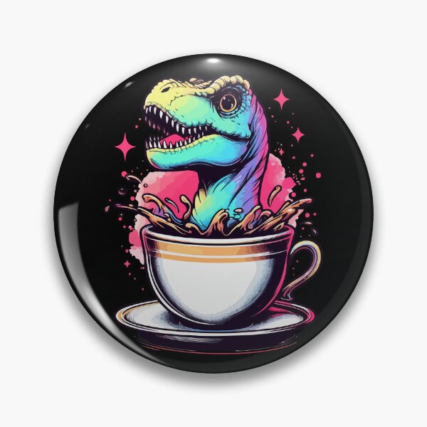 Item preview, Cute Colorful Tea rex designed and sold by TomFrontierArt.