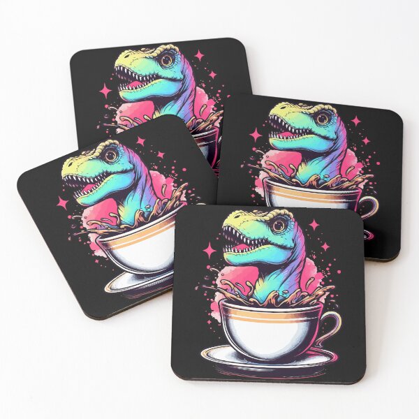 Item preview, Cute Colorful Tea rex designed and sold by TomFrontierArt.