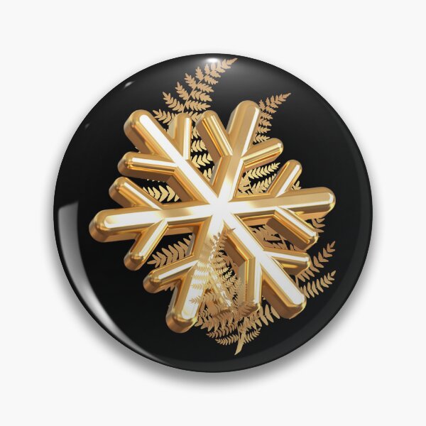 Item preview, snowflake, gold designed and sold by LYDIA0304.