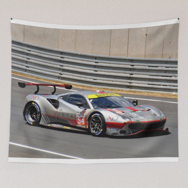 Item preview, Ferrari 488 GTE EVO Motorsport Racing Action designed and sold by AndyEvansPhotos.