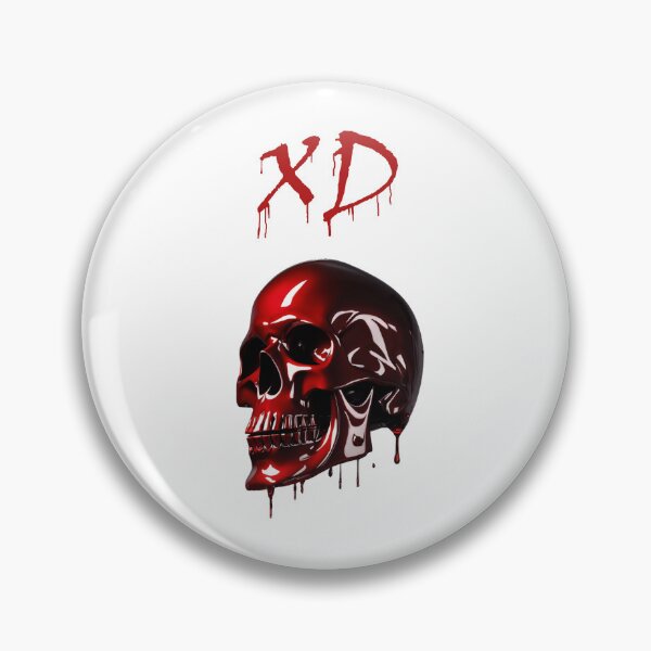 Item preview, XD - Edgy Horror Skull designed and sold by CreatureHouse95.