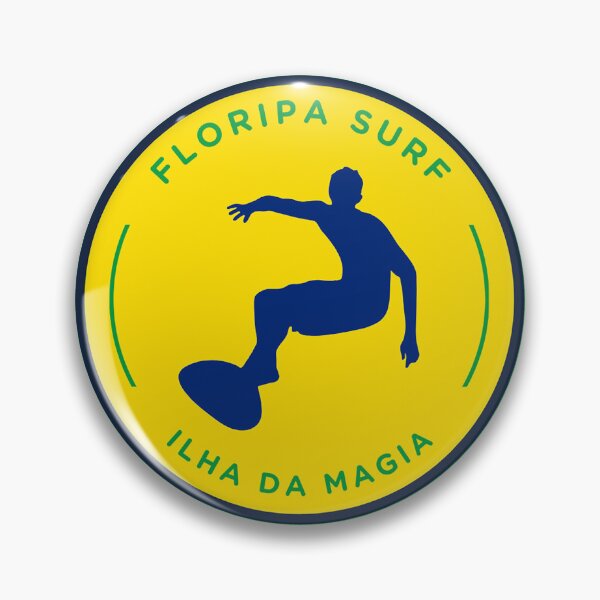 Item preview, Floripa Surf - Ilha da Magia - Santa Catarina, Florianópolis, Brazil retro vintage design designed and sold by Intermundium.