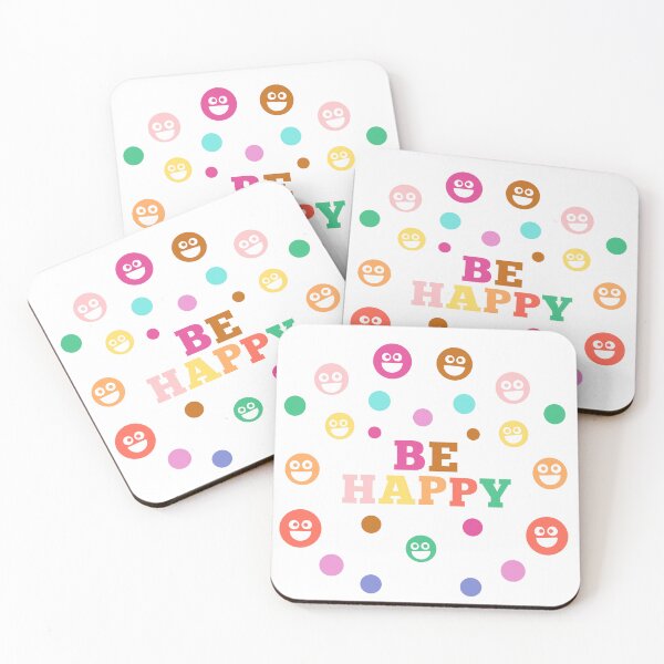 Item preview, BE HAPPY designed and sold by Nunaprettyshop.