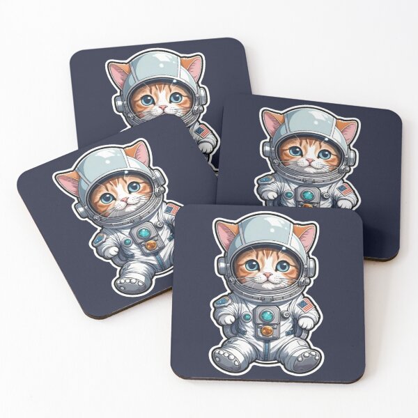 Item preview, Cat in space  designed and sold by Design4sub.