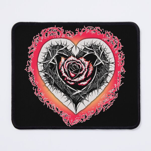 Item preview, Rose Thorn Heart designed and sold by Logo-A-GoGo.