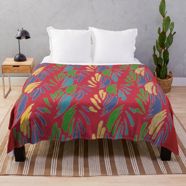 Item preview, Hojas verticales, fondo rojo. designed and sold by MoisOneOffs.