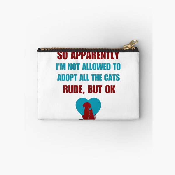 Item preview, So Apparently I'm Not Allowed To Adopt All The Cats Funny T-Shirt designed and sold by Qafilla  ⭐⭐⭐⭐⭐.