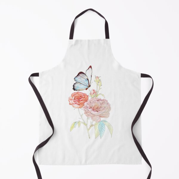 Item preview, Roses and butterfly in soft summery pastels designed and sold by krispald.